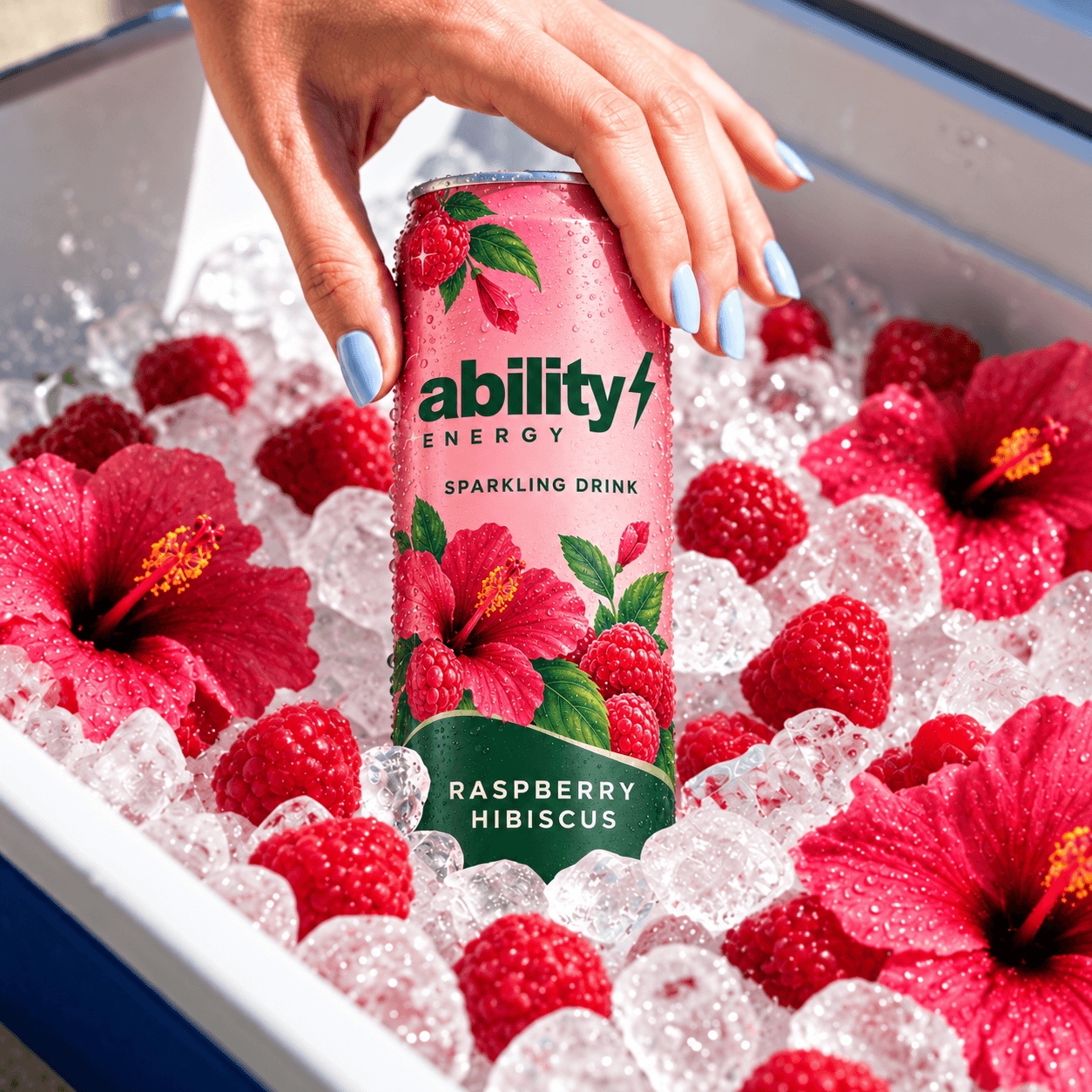 ABILITY ENERGY Raspberry Hibiscus