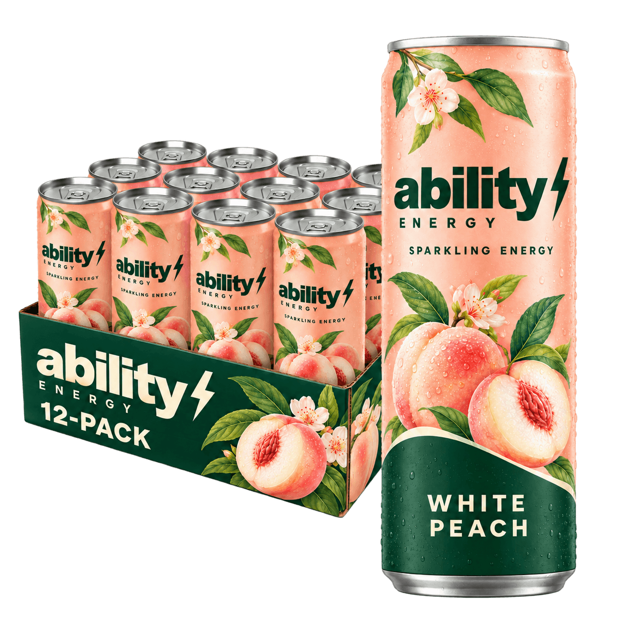 ABILITY ENERGY White Peach